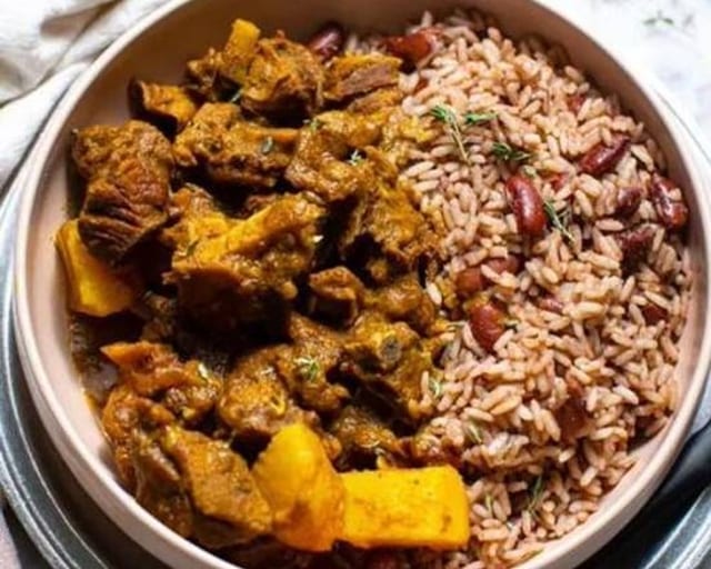 Curry Goat.
