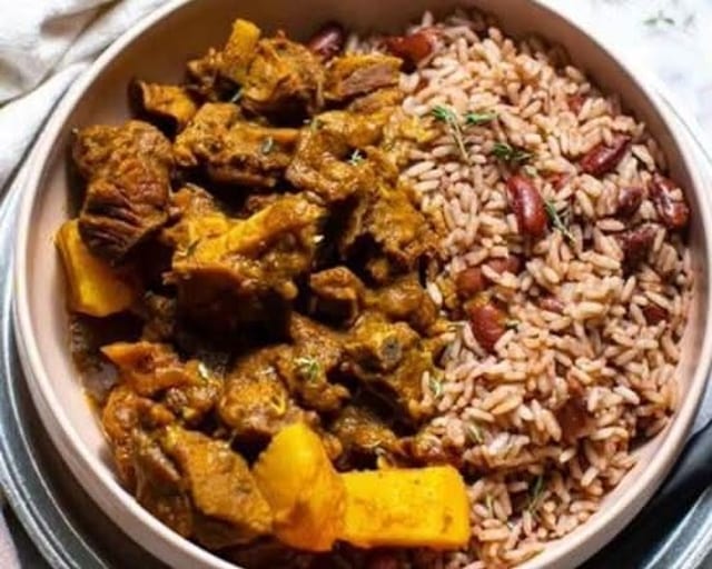 Curry Goat.