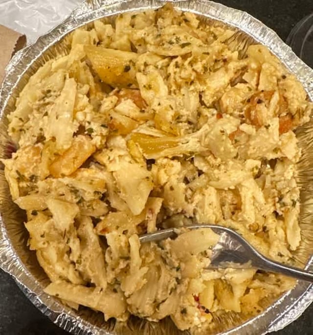 Shrimp Pasta.